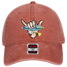 Load image into Gallery viewer, Shaka Surfboard Twill Dad Cap