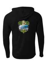 Load image into Gallery viewer, Island Surfboard Adult Athletic Hoodie