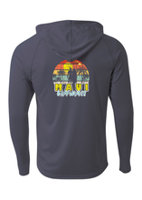 Load image into Gallery viewer, Surfer Cutout Adult Athletic Hoodie