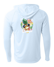 Load image into Gallery viewer, Rainbow Pineapple Adult Athletic Hoodie