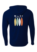 Load image into Gallery viewer, Surfboard Adult Athletic Hoodie