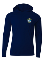 Load image into Gallery viewer, Island Surfboard Adult Athletic Hoodie