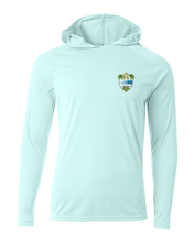 Load image into Gallery viewer, Island Surfboard Adult Athletic Hoodie