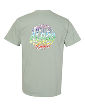 Load image into Gallery viewer, Aloha Circle CVC Tee