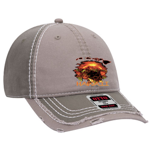 Volcanic Turtle Distressed Dad Cap