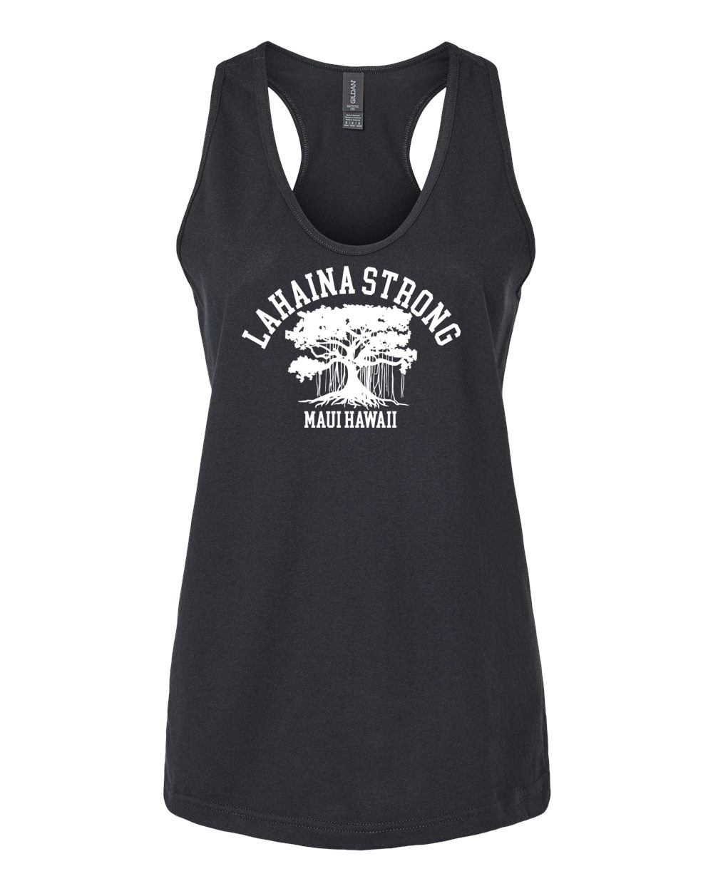 Women's Racerback Tank - Lahaina Strong