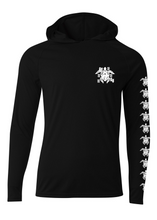 Load image into Gallery viewer, Tribal Turtle Adult Athletic Hoodie
