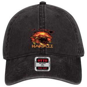 Volcanic Turtle Twill Dad Cap