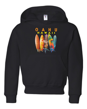 Load image into Gallery viewer, Aloha Surfboard Youth Hoodie
