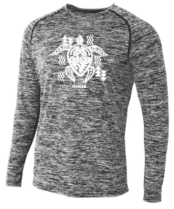 Raglan Space Dye Athletic Long Sleeve