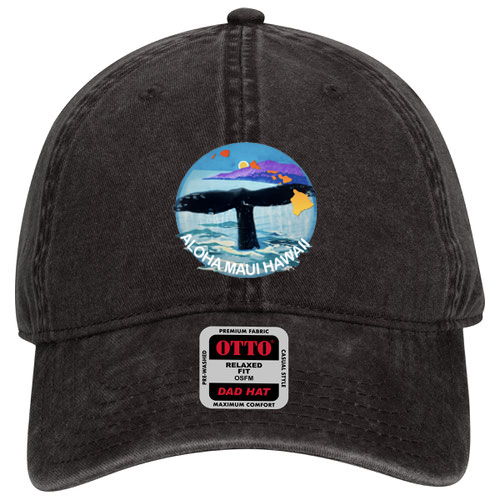 Whale Tail Twill Dad Cap