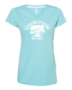 Lahaina Strong Banyan Tree V-Neck