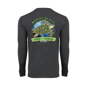 State Beach Long Sleeve Cotton Tee