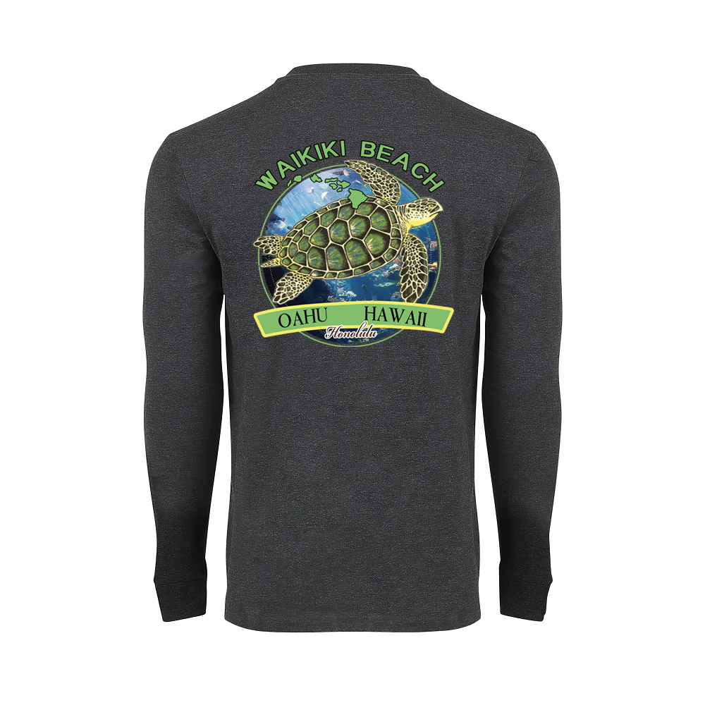 State Beach Long Sleeve Cotton Tee