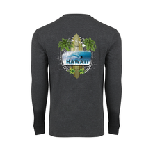 Load image into Gallery viewer, Island Surfboard Long Sleeve Cotton Tee
