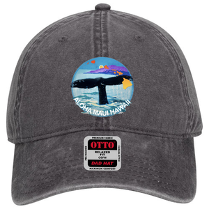 Whale Tail Twill Dad Cap