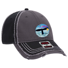 Load image into Gallery viewer, Whale Tail Distressed Dad Cap
