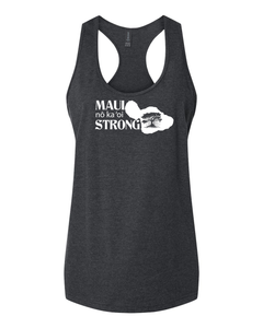 Women's Racerback Tank - Lahaina Strong