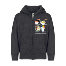 Load image into Gallery viewer, Island Foods Youth Zipper Hoodie
