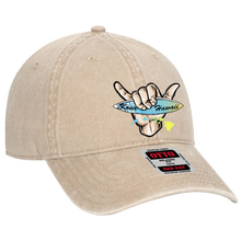 Load image into Gallery viewer, Shaka Surfboard Twill Dad Cap
