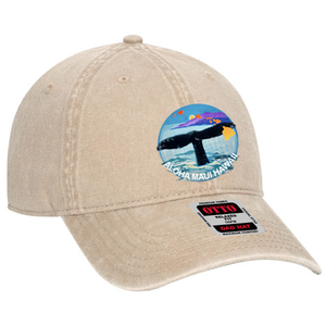 Whale Tail Twill Dad Cap