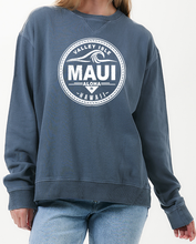 Load image into Gallery viewer, Garment Dyed Fleece Adult Crewneck
