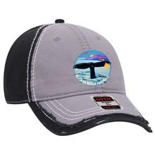 Load image into Gallery viewer, Whale Tail Distressed Dad Cap
