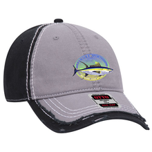 Load image into Gallery viewer, Ahi Distressed Dad Cap
