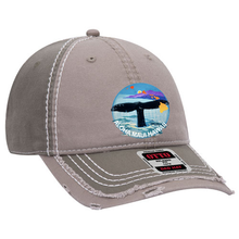 Load image into Gallery viewer, Whale Tail Distressed Dad Cap
