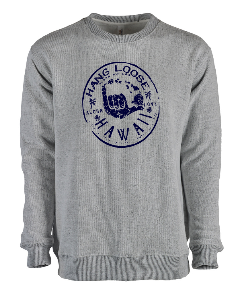 Circle Hang Loose Nantucket Adult Crewneck