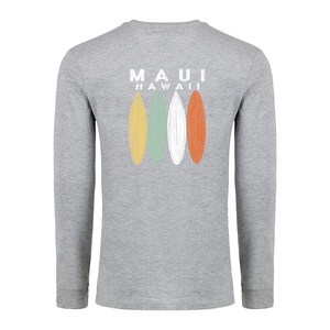 Surfboard Long Sleeve Cotton Tee