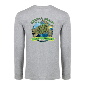 State Beach Long Sleeve Cotton Tee