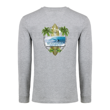 Load image into Gallery viewer, Island Surfboard Long Sleeve Cotton Tee
