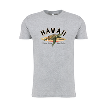 Load image into Gallery viewer, Hawaii Surfboard Turtle Value Tee
