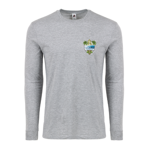 Island Surfboard Long Sleeve Cotton Tee