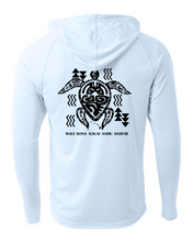 Load image into Gallery viewer, Tribal Turtle Adult Athletic Hoodie
