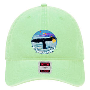 Whale Tail Twill Dad Cap