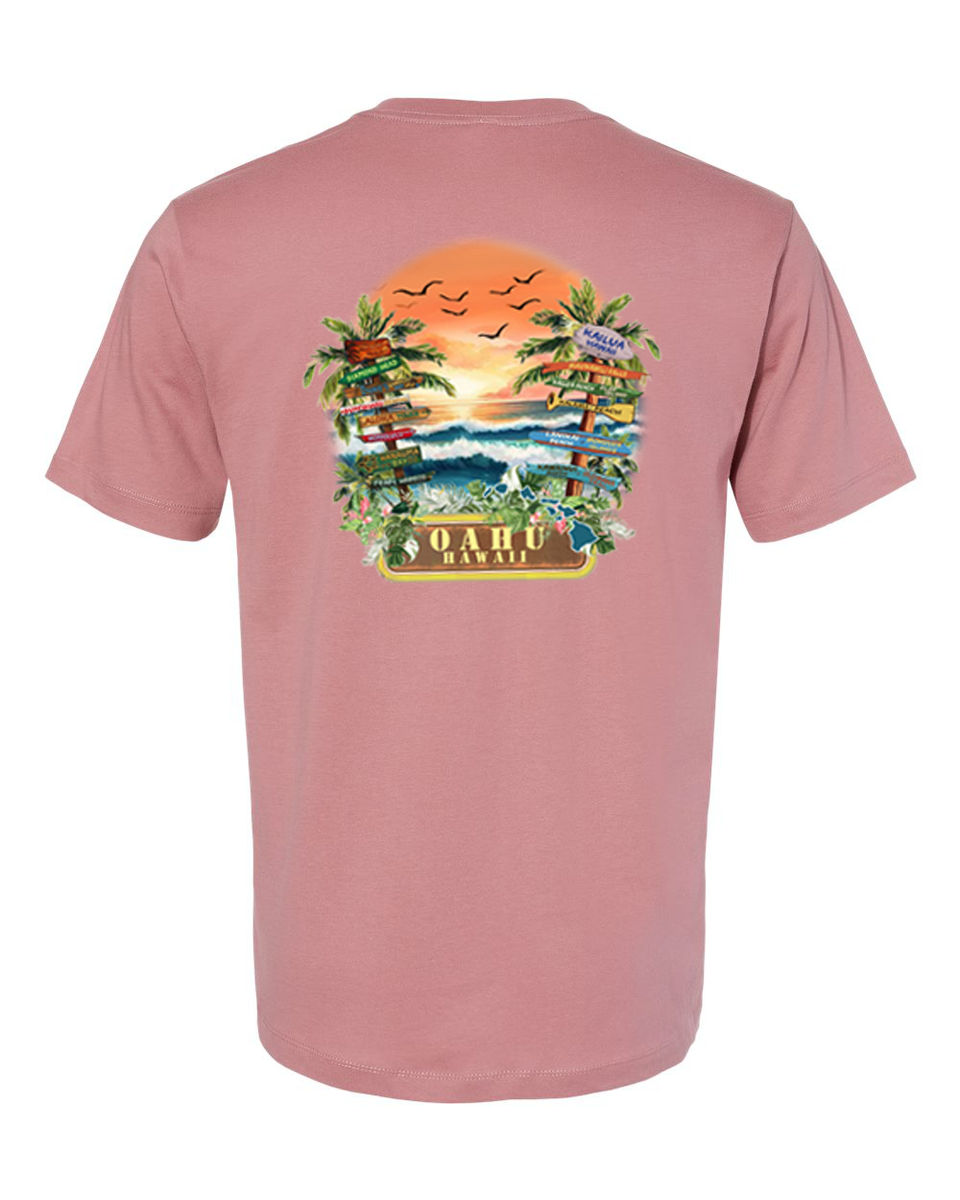 Directional Sign CVC Tee – Usa Apparel Group inc