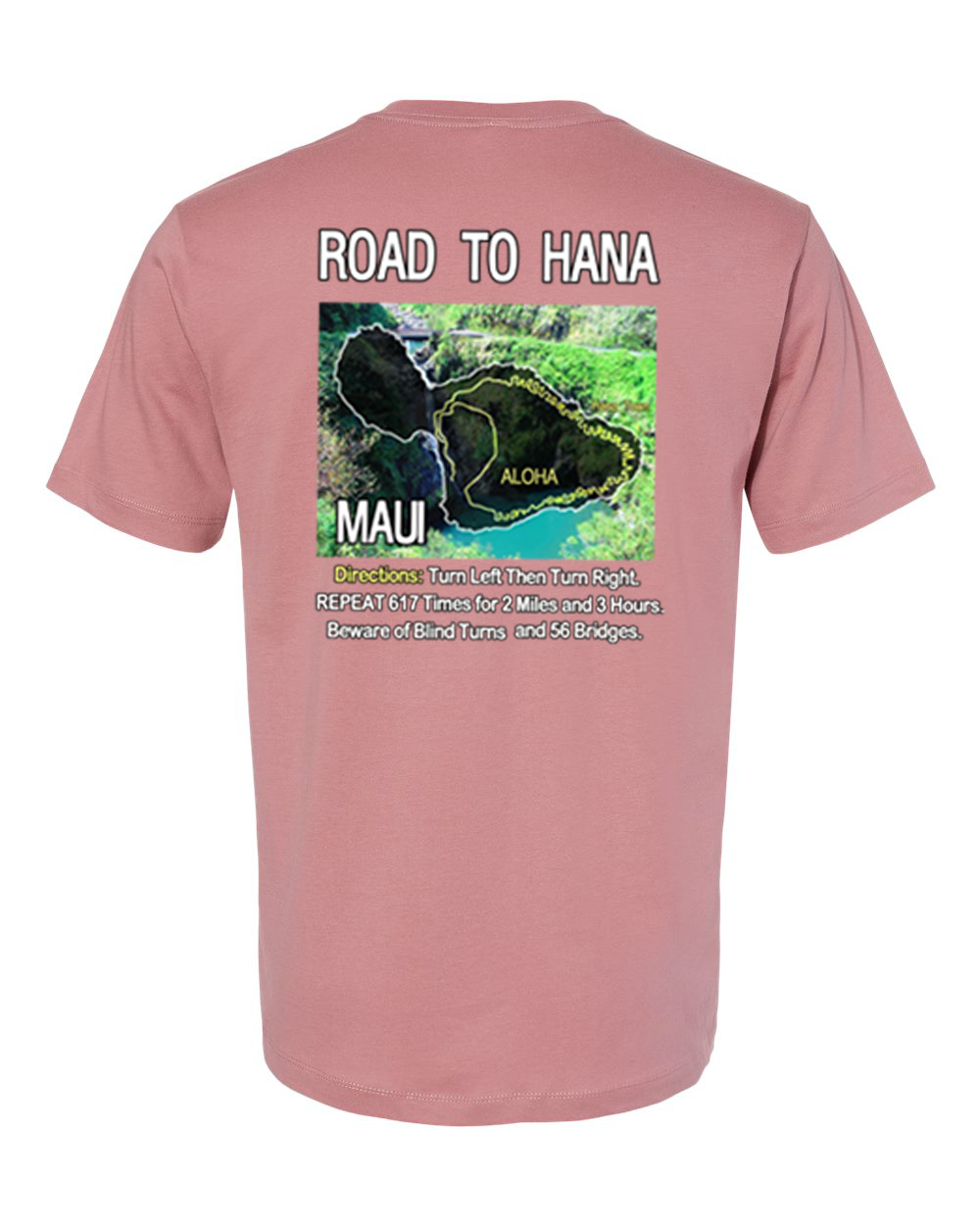 Road to Hana Color Ink CVC Tee