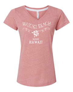 Waikiki Beach V-Neck