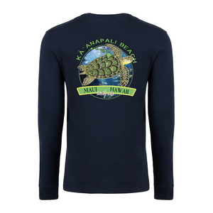 State Beach Long Sleeve Cotton Tee