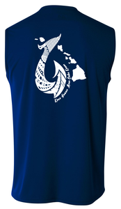 Fish Hook Adult Athletic Muscle Tank