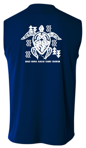 Tribal Turtle Adult Athletic Muscle Tank