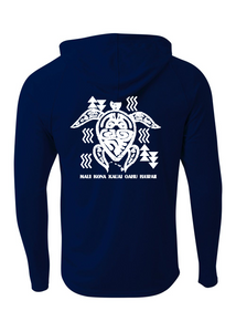 Tribal Turtle Adult Athletic Hoodie