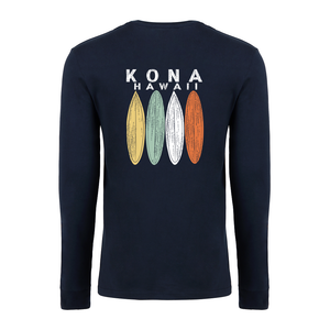 Surfboard Long Sleeve Cotton Tee