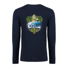 Load image into Gallery viewer, Island Surfboard Long Sleeve Cotton Tee
