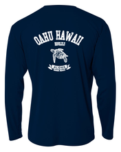 Load image into Gallery viewer, Oahu Turtle Adult Athletic Long Sleeve
