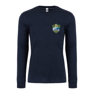 Island Surfboard Long Sleeve Cotton Tee