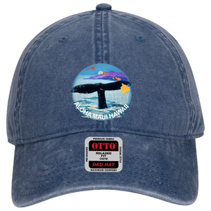 Whale Tail Twill Dad Cap