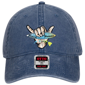 Shaka Surfboard Twill Dad Cap